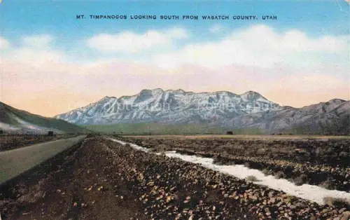 AK / Ansichtskarte Utah US-State Mount Timpanogos looking south from Wasatch County