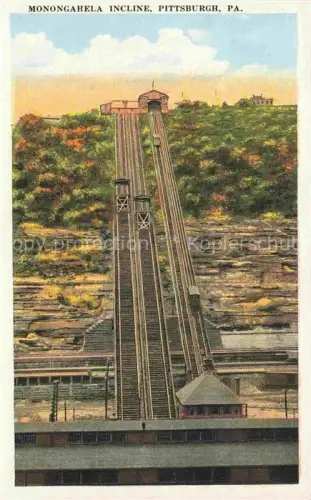 AK / Ansichtskarte PITTSBURGH  Pennsylvania USA Monongahela Incline