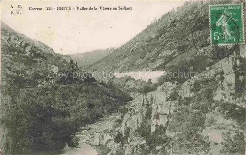 AK / Ansichtskarte BRIVE -LA-GAILLARDE 19 Correze Panorama Vallée de la Vézère au Saillant
