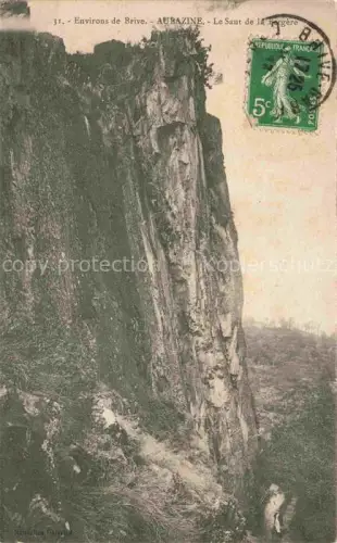 AK / Ansichtskarte Aubazine Aubazines 19 Correze Le Saut de la Bergère