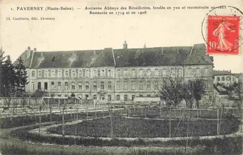 AK / Ansichtskarte Faverney VESOUL 70 Haute-Saone Ancienne Abbaye des Bénédictins