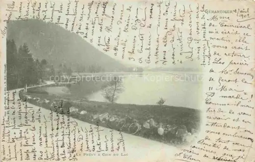 AK / Ansichtskarte Gerardmer Saint-Die 88 Vosges Vue générale Le Phény et coin du lac