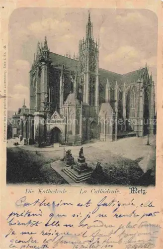 AK / Ansichtskarte METZ  57 Moselle Kathedrale