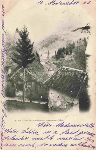 AK / Ansichtskarte Consolation-Maisonnettes Besancon 25 Doubs Vue générale de la vallée et le Séminaire l'Isle