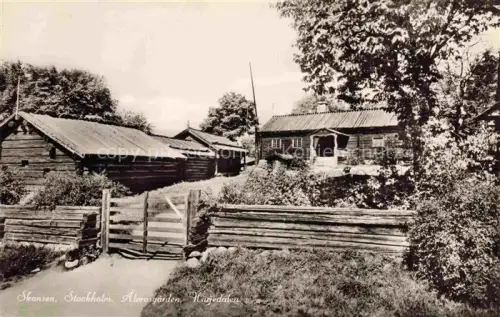 AK / Ansichtskarte Skansen Stockholm Sweden Haerjedalen