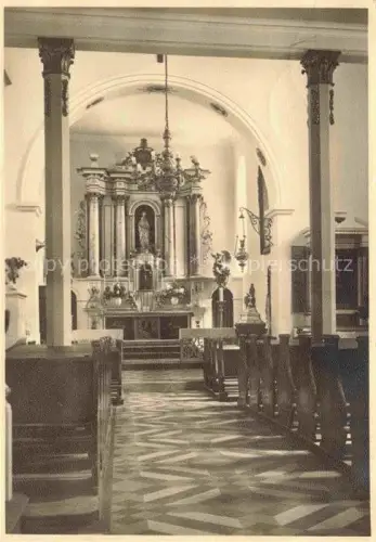 AK / Ansichtskarte Hubbelrath DuessELDORF Kirche Inneres