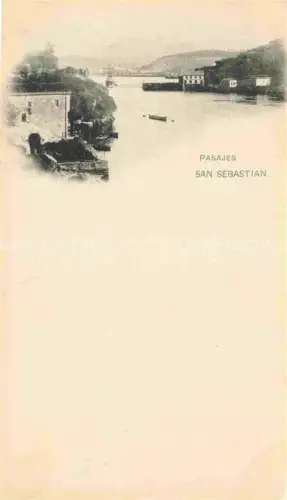 AK / Ansichtskarte SAN SEBASTIAN  DONOSTIA Saint-Sebastien Pais Vasco ES Pasajes