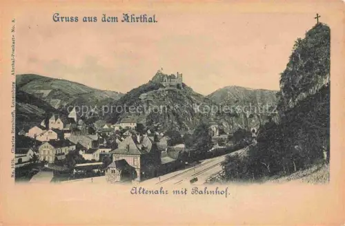 AK / Ansichtskarte Altenahr Ahrweiler Rheinland-Pfalz Ahrtalblick mit Schloss
