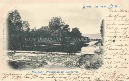 AK / Ansichtskarte Neuenahr-Ahrweiler BAD NEUENAHR-AHRWEILER Wasserfall im Kurgarten