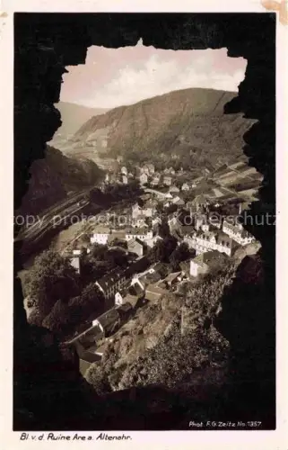 AK / Ansichtskarte Altenahr Ahrweiler Rheinland-Pfalz Blick von der Ruine Are