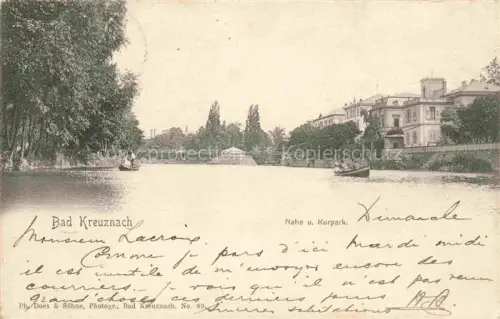 AK / Ansichtskarte BAD KREUZNACH Nahepartie und Kurpark