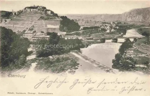 AK / Ansichtskarte Ebernburg Bad Muenster am Stein-Ebernburg Rheinland-Pfalz Panorama