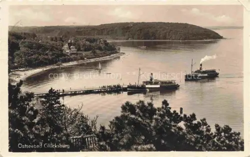 AK / Ansichtskarte Gluecksburg  Ostseebad Flensburg Schleswig-Holstein Panorama
