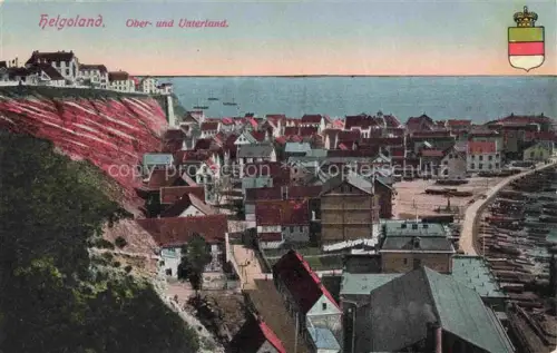 AK / Ansichtskarte HELGOLAND Insel Schleswig-Holstein Ober und Unterland