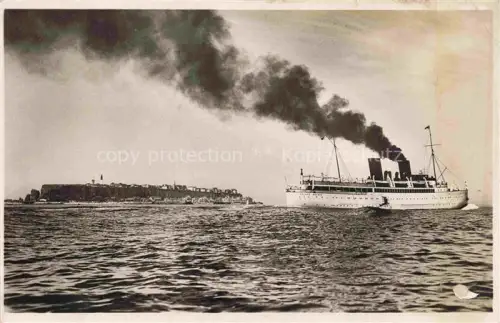 AK / Ansichtskarte HELGOLAND Insel Schleswig-Holstein Roland vor Helgoland