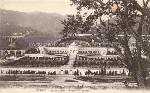 AK / Ansichtskarte GENOVA Genua Liguria IT Camposanto Panorama generale