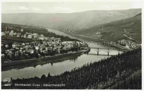 AK / Ansichtskarte BERNKASTEL-KUES Berncastel Rheinland-Pfalz Panorama