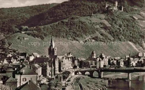 AK / Ansichtskarte BERNKASTEL-KUES Berncastel Rheinland-Pfalz Mosel Panorama