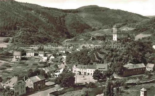 AK / Ansichtskarte Kreuzberg  932m Rhoen Kloster Bischofsheim Blick zum Kreuzberg Ahrtal