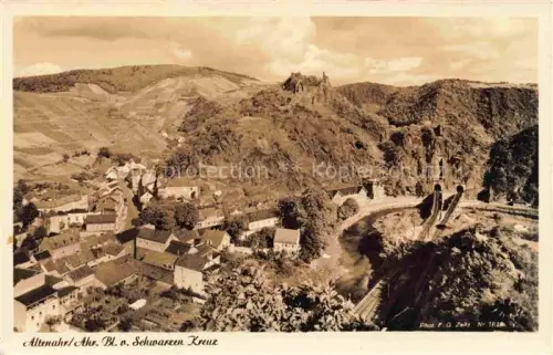 AK / Ansichtskarte Altenahr Ahrweiler Rheinland-Pfalz Blick vom Schwarzen Kreuz