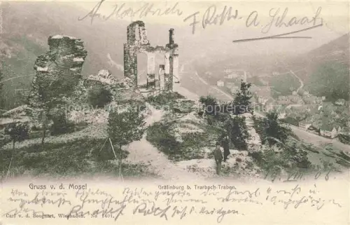AK / Ansichtskarte Graefinburg Traben-Trarbach Mosel Burgruine