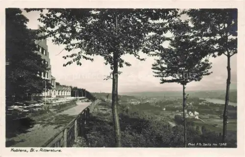 AK / Ansichtskarte KOBLENZ  Rhein Blick vom Rittersturz