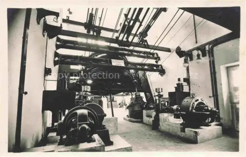 AK / Ansichtskarte Zugspitzbahn Garmisch-Partenkirchen Bayern Maschinenanlage