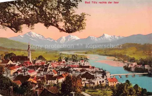 AK / Ansichtskarte BAD ToeLZ Isarpartie