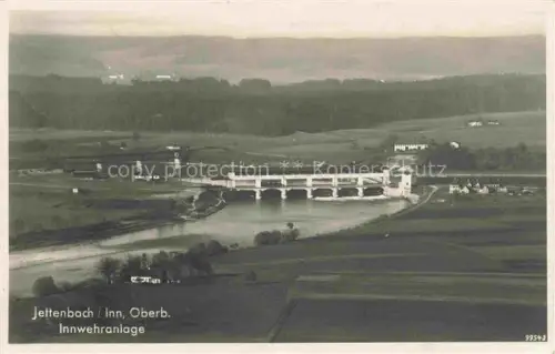 AK / Ansichtskarte Jettenbach Inn Oberbayern Innwehranlage