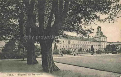 AK / Ansichtskarte BONN Rhein Hofgarten mit Universitaet