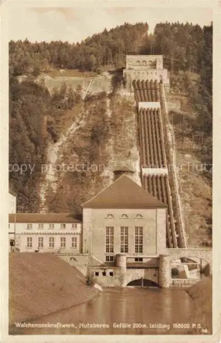 AK / Ansichtskarte Walchenseekraftwerk Walchensee Kochel See Bayern Ansicht