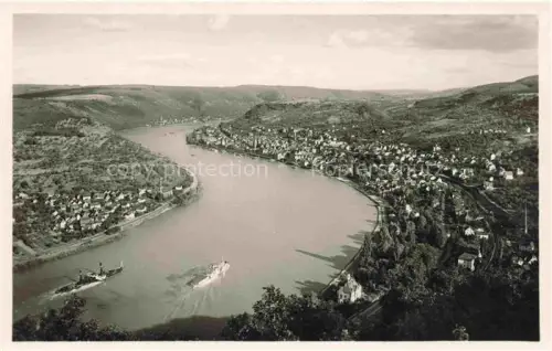 AK / Ansichtskarte Boppard Rhein Rheinland-Pfalz Rheinpanorama