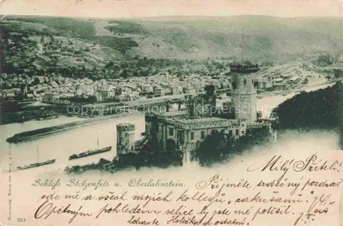 AK / Ansichtskarte Oberlahnstein Lahnstein Schloss Stolzenfels
