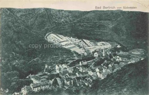 AK / Ansichtskarte Bad Bertrich Rheinland-Pfalz Panorama