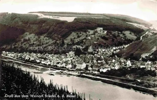 AK / Ansichtskarte Briedel Mosel Rheinland-Pfalz Panorama