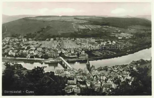 AK / Ansichtskarte Berncastel BERNKASTEL-KUES Rheinland-Pfalz Panorama