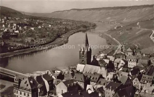 AK / Ansichtskarte Berncastel BERNKASTEL-KUES Rheinland-Pfalz Moselpartie Panorama