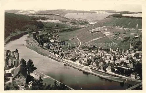 AK / Ansichtskarte Traben-Trarbach Mosel Panorama Moselpartie