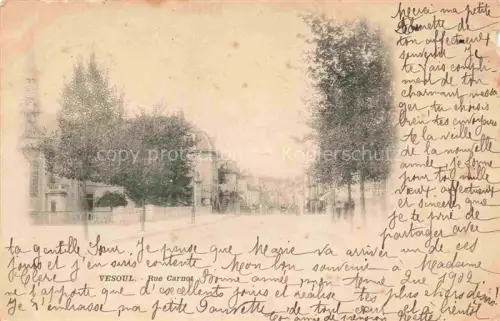 AK / Ansichtskarte Vesoul 70 Haute Saone Rue Carnot