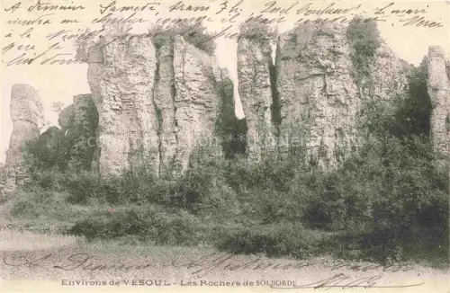 AK / Ansichtskarte Vesoul 70 Haute Saone Les Rochers de Solborde