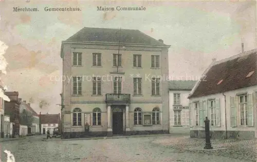 AK / Ansichtskarte Merchtem Vlaams-Brabant NL Gemeentehuis Maison Communale