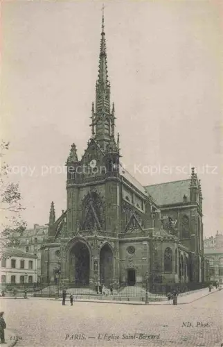 AK / Ansichtskarte PARIS 75 Eglise Saint Bernard