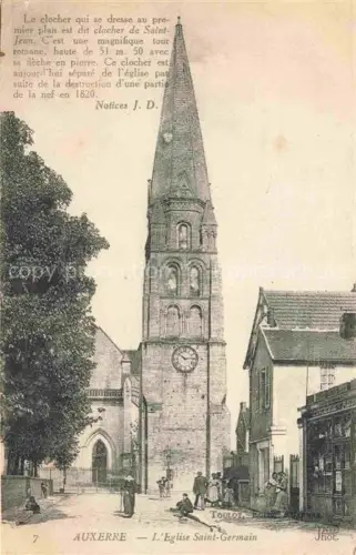 AK / Ansichtskarte Auxerre 89 Yonne Eglise Saint-Germain