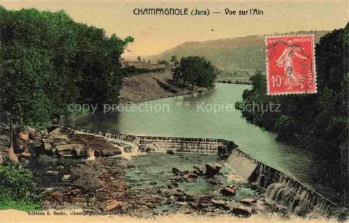 AK / Ansichtskarte Champagnole Lons-le-Saunier 39 Jura Vue sur l'Ain