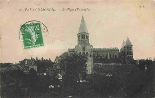 AK / Ansichtskarte Paray-le-Monial Charolles 71 Saone-et-Loire La Basilique