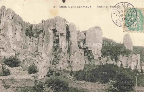 AK / Ansichtskarte Surgy Clamecy 58 Nievre Roches de Basseville