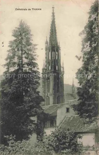 AK / Ansichtskarte Thann  ALsace 68 Haut-Rhin La Cathédrale