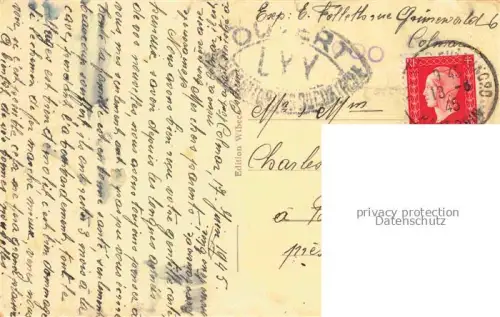 AK / Ansichtskarte COLMAR 68 Haut-Rhin La Poste