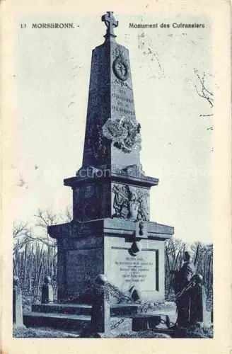 AK / Ansichtskarte Morsbronn-les-Bains Bad 67 Bas-Rhin Monument des Cuirassiers