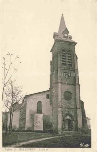 AK / Ansichtskarte Maringues Thiers 63 Puy-de-Dome Eglise